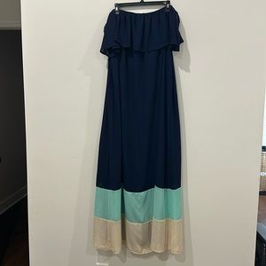 Pink Blush maternity maxi dress. Could be worn not maternity.